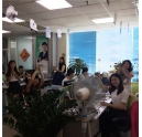 彩色復(fù)印機快印科頤辦公不一樣的同事迎新會